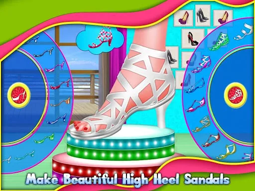 Shoe Designer Fashion Shop - game thumbnail image