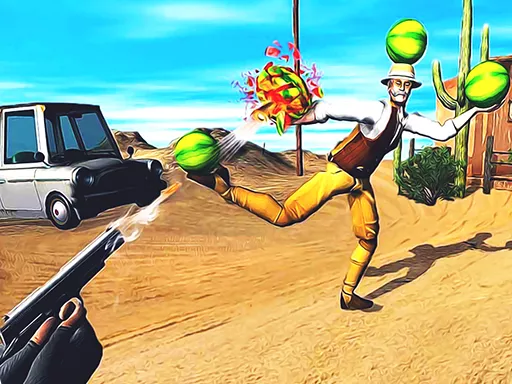 Shoot The Watermelon - game thumbnail image