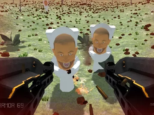 Shooting Survival Skibidi Toilet - game thumbnail image