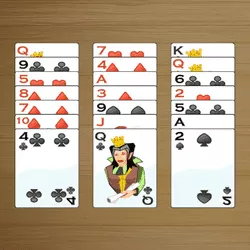 Simple Free Cell Solitaire - game thumbnail image