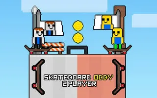 Skateboard Obby 2 Player - game thumbnail image