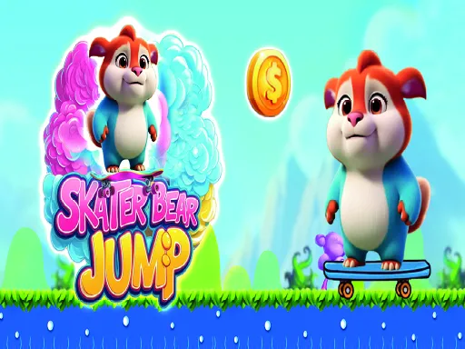 Sketer Bear Jump - game thumbnail image