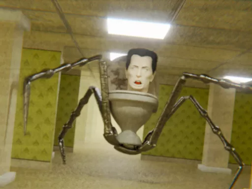 Skibidi in the Backrooms - game thumbnail image