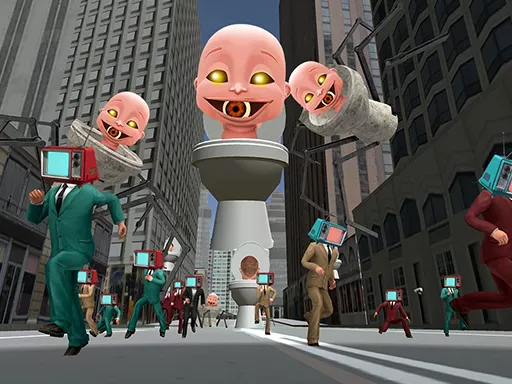 Skibidi Monster Toilet - game thumbnail image