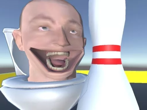 Skibidi Toilet Bowling - game thumbnail image