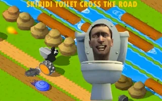 Skibidi Toilet Cross The Road - game thumbnail image