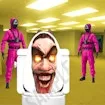 Skibidi Toilet in Squid Game Backrooms game thumbnail image