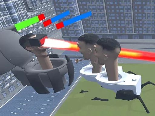 Skibidi Toilet Monster Fight - game thumbnail image