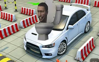 Skibidi Toilet Parking Car - game thumbnail image