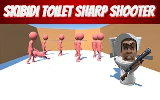 Skibidi Toilet Sharp Shooter - game thumbnail image