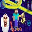 Skibidi Toilet Snake.io in Minecraft game thumbnail image