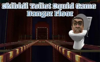 Skibidi Toilet Squid Game Danger Floor - game thumbnail image