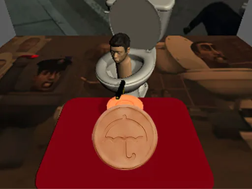 Skibidi Toilet Squid Game Honeycomb game thumbnail image