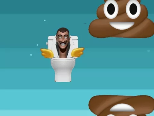 Skibidi Toilets: Flappy - game thumbnail image