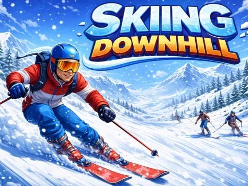 Skiing Downhill - game thumbnail image