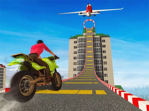 Sky Bike Stunt 3D - game thumbnail image