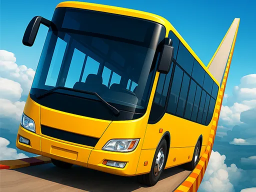 Sky Bus Mega Ramp Drive game thumbnail image