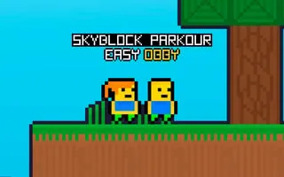 Skyblock Parkour Easy Obby - game thumbnail image