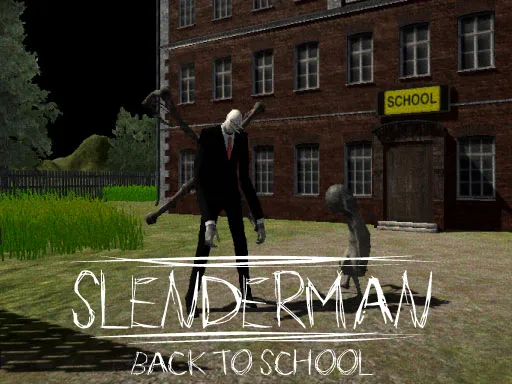 Slenderman Back to School - game thumbnail image