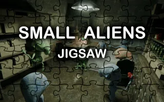 Small Aliens - Jigsaw - game thumbnail image
