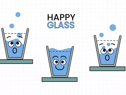 SMILING WATER GLASS - game thumbnail image