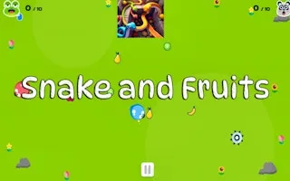Snake and Fruits - game thumbnail image