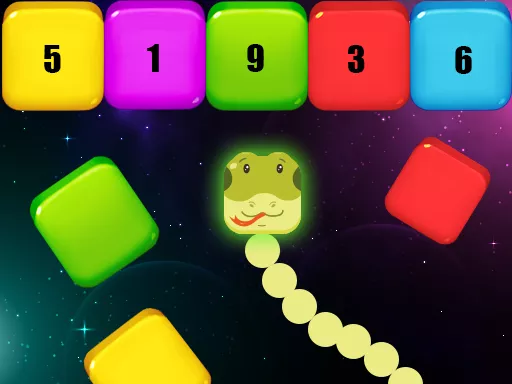 Snake Blocks and Numbers - game thumbnail image