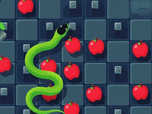 Snakes Eating Blocks game thumbnail image