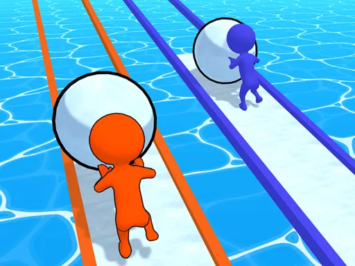 Snowball Racing - game thumbnail image
