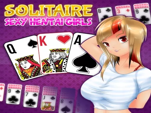Solitaire Manga Girls - game thumbnail image