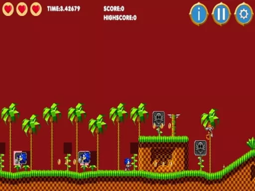 Sonic html5 - game thumbnail image