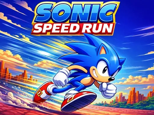 Sonic Speed Run - game thumbnail image