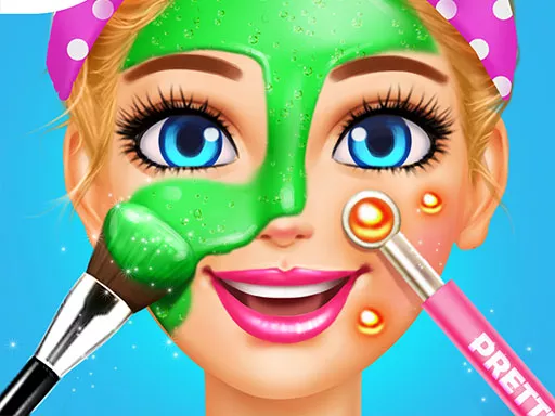 Spa Day Makeup Artist: Makeover Salon Girl Games - game thumbnail image