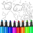 Special Easy Animal Coloring Pages For Kids game thumbnail image