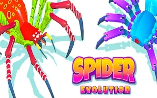 Spider Evolution Runner Game - game thumbnail image