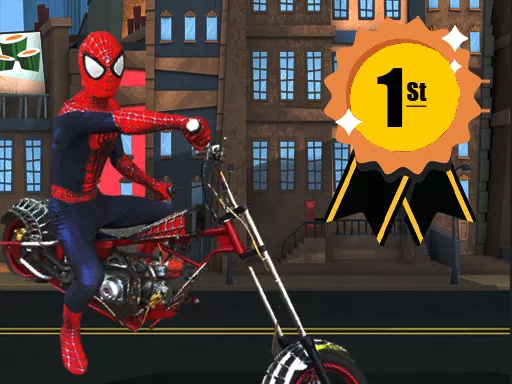 Spider Man Motorbike - game thumbnail image