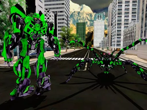 Spider Robot Warrior Web Robot Spider - game thumbnail image