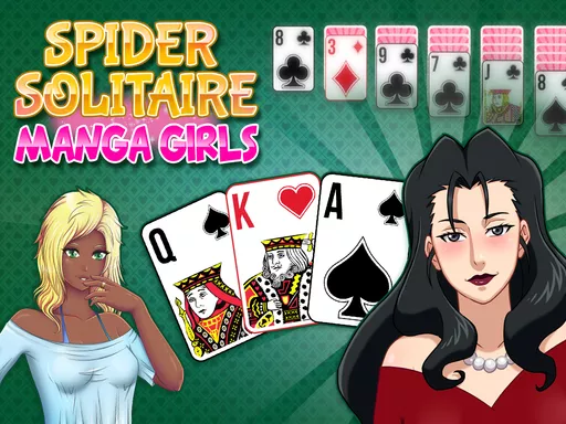 Spider Solitaire : Manga Girls - game thumbnail image