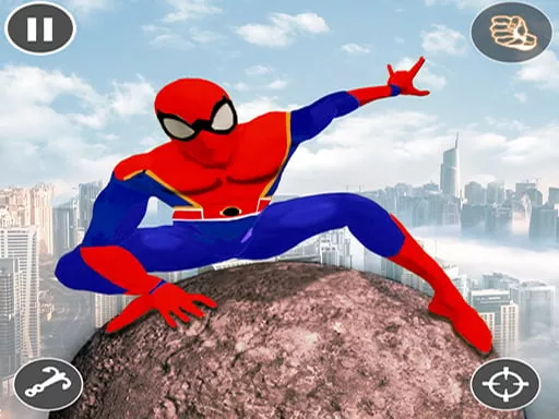 Spiderman Rope Hero - game thumbnail image