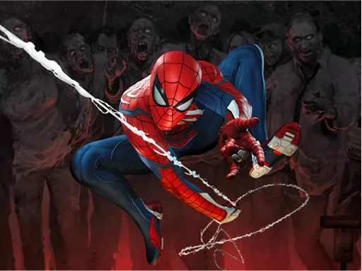 Spiderman Vs Zombie - game thumbnail image