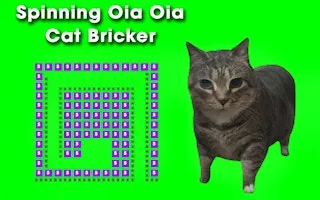 Spinning Oia Oia Cat Bricker - game thumbnail image
