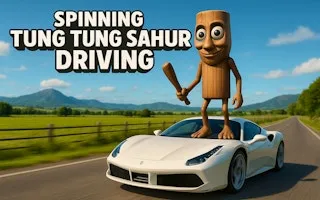 Spinning Tung Tung Sahur Driving - game thumbnail image