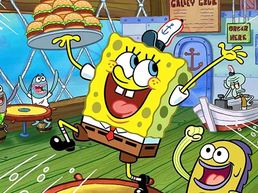 Sponge Bob Jigsaw Puzzle - game thumbnail image