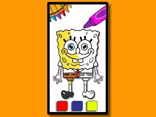 SpongeBob Coloring Adventure - game thumbnail image