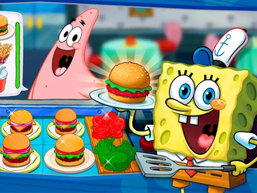 SpongeBob Cook : Restaurant Management &amp; Food Game - game thumbnail image