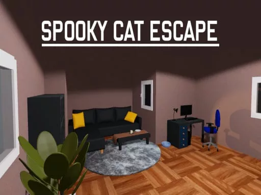 Spooky Cat Escape - game thumbnail image