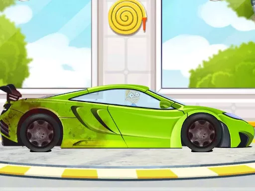 Sports Car Wash 2D - game thumbnail image