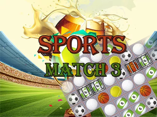 Sports Match 3 Deluxe - game thumbnail image