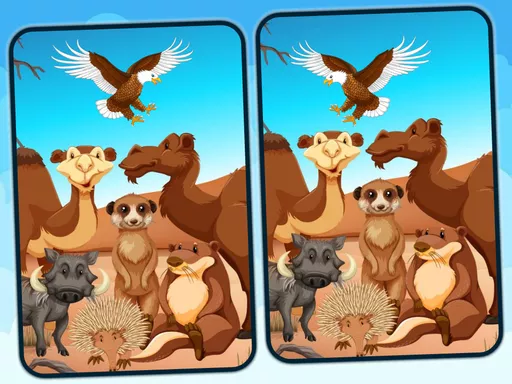 Spot 5 Differences Deserts - game thumbnail image