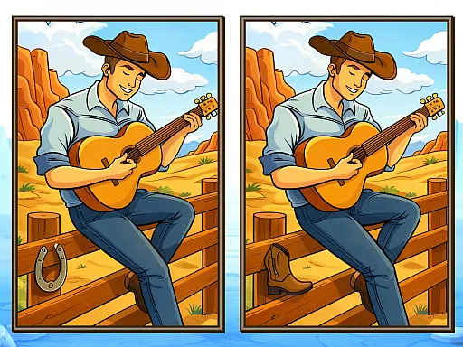Spot The Difference Wild West - game thumbnail image